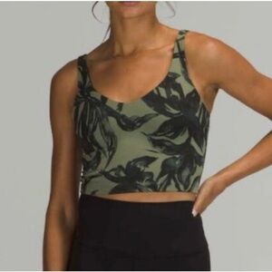 Lululemon align tank floral size 6